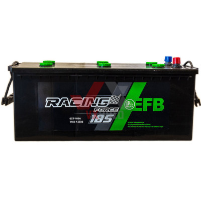 Акумулятор 185 пряма (+ зліва) 1150А Force Racing START-STOP EFB
