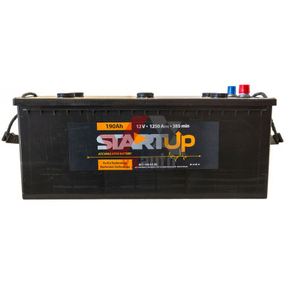 Акумулятор 190 пряма (+ зліва) 1250А Startup Супер Економ