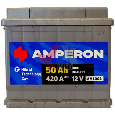 Акумулятор 50 зворотня (+ справа) 420А Amperon