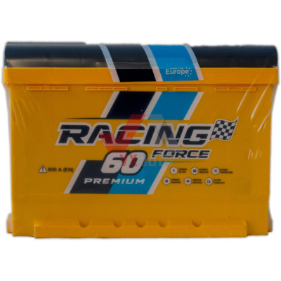 Аккумулятор 60 обратная (+ справа) 600А Force Racing Premium