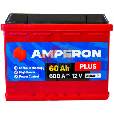 Акумулятор 60 пряма (+ зліва) 600А Amperon