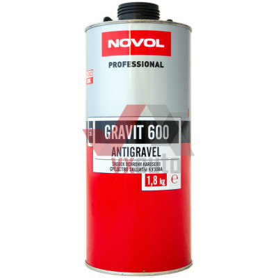 Антигравий 1.8 кг черный NOVOL Gravit 600