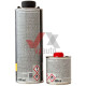 Антигравій 2:1 600 мл чорний NOVOL Cobra Bedliner Black (затв.90365 - 200 мл)