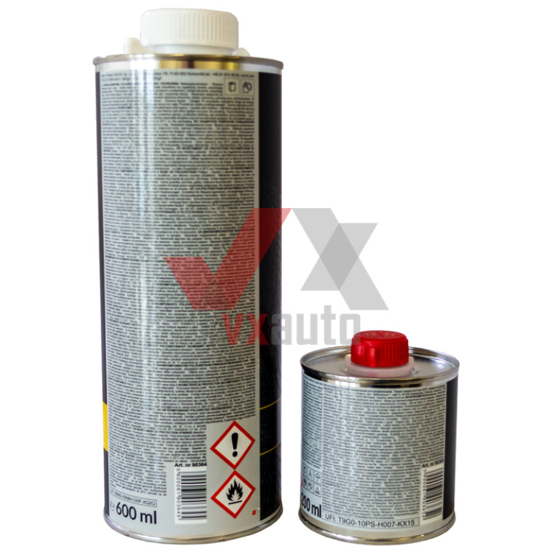 Антигравий 2:1 600 мл для цветного смешивания NOVOL Cobra Bedliner For Color (отв.90365 - 200 мл)