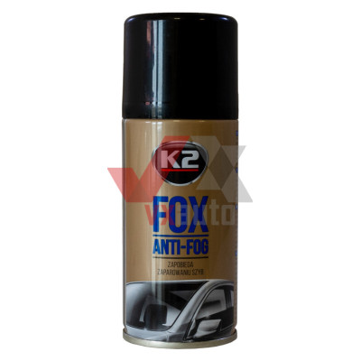 Антизапотеватель стекла 150 мл K2 Fox (аэрозоль)