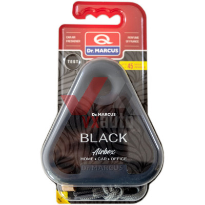 Ароматизатор Dr. Marcus Airbox  Black (Черный) подвесной, под сиденье