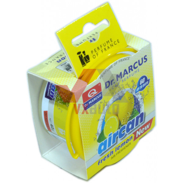 Ароматизатор Dr. Marcus Aircan  Fresh Lemon (Лимонный Фреш) 40 г консерва