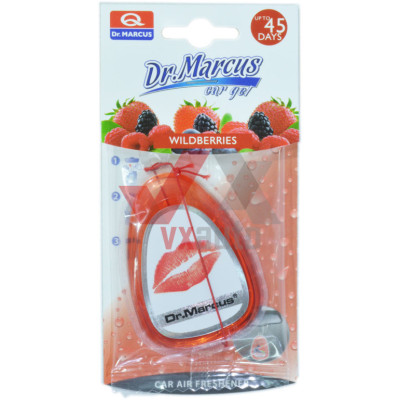 Ароматизатор Dr. Marcus Car Gel  WildBerries (Лісова Ягода) 10 мл гель на зеркало