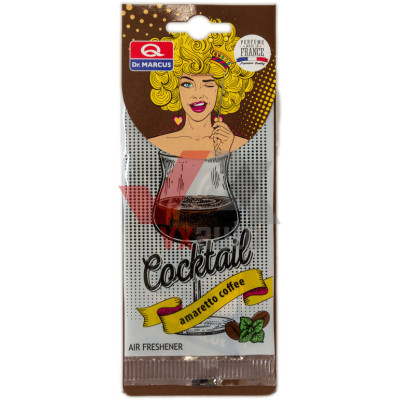Ароматизатор Dr. Marcus Cocktail  Amaretto Coffe (Амаретто Кофе) листок