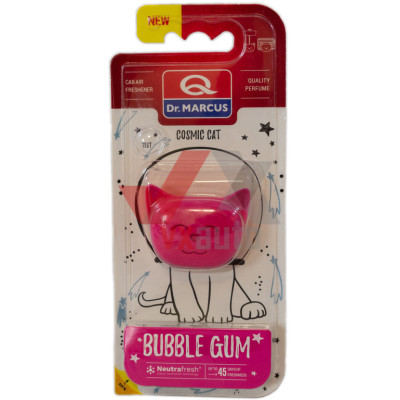 Ароматизатор Dr. Marcus Cosmic Cat Bubble Gum (Жвачка) подвесной; на дефлектор