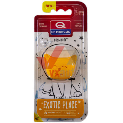 Ароматизатор Dr. Marcus Cosmic Cat Exotic Place (Екзотичне Місце) підвісний; на дефлектор