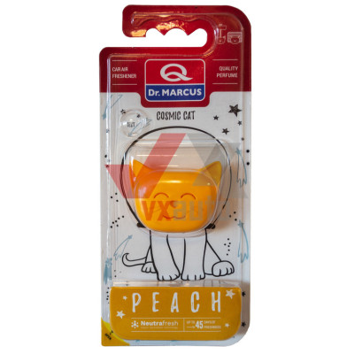 Ароматизатор Dr. Marcus Cosmic Cat Peach (Персик) подвесной; на дефлектор