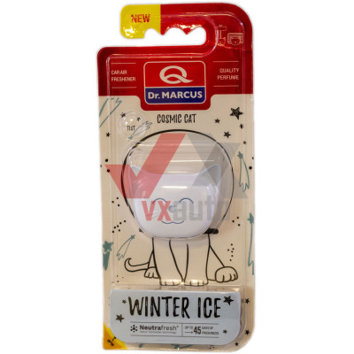 Ароматизатор Dr. Marcus Cosmic Cat Winter Ice (Зимовий Лід) підвісний; на дефлектор