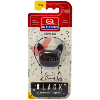 Ароматизатор Dr. Marcus Cosmic Dog Black (Чорний) підвісний; на дефлектор
