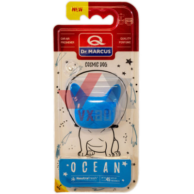 Ароматизатор Dr. Marcus Cosmic Dog Ocean (Океан) подвесной; на дефлектор