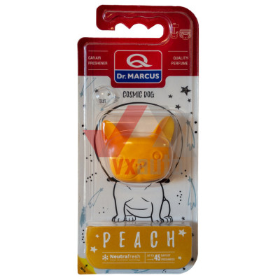 Ароматизатор Dr. Marcus Cosmic Dog Peach (Персик) подвесной; на дефлектор