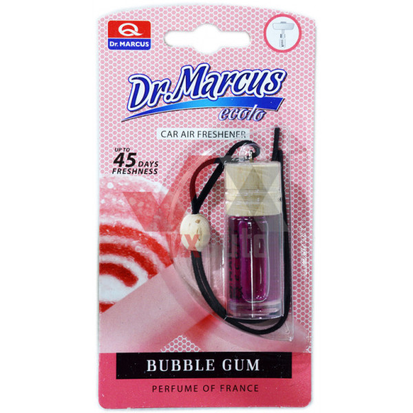 Ароматизатор Dr. Marcus Ecolo  Bubble Gum (Жвачка) 4.5 мл флакон на зеркало