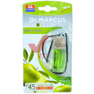 Ароматизатор Dr. Marcus Ecolo  Green Apple (Зеленое Яблоко) 4.5 мл флакон на зеркало
