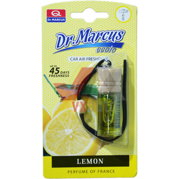 Ароматизатор Dr. Marcus Ecolo  Lemon (Лимон) 4.5 мл флакон на дзеркало