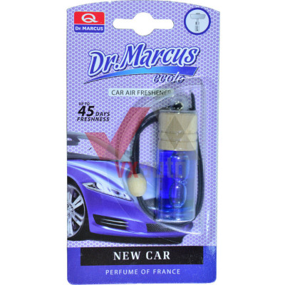 Ароматизатор Dr. Marcus Ecolo  New Car (Новая Машина) 4.5 мл флакон на зеркало