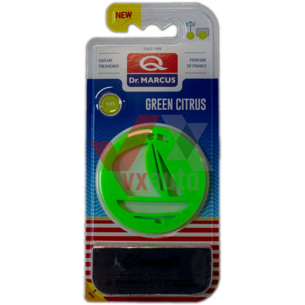 Ароматизатор Dr. Marcus Elements  Green Citrus (Зеленый Цитрус) подвесной
