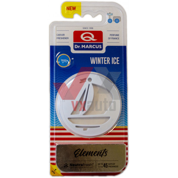 Ароматизатор Dr. Marcus Elements  Winter Ice (Зимовий Лід) підвісний