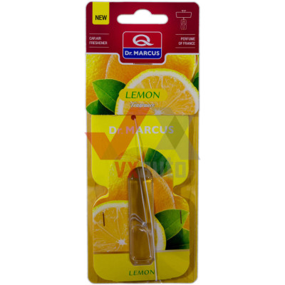 Ароматизатор Dr. Marcus Fragrance  Lemon (Лимон) 5 мл флакон на зеркало