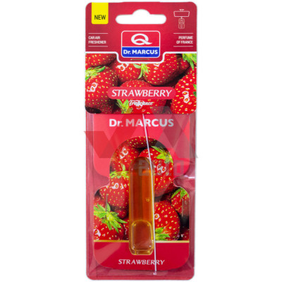 Ароматизатор Dr. Marcus Fragrance  Strawberry (Клубника) 5 мл флакон на зеркало