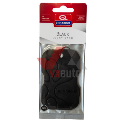 Ароматизатор Dr. Marcus Lucky Card Black (Черный) листок