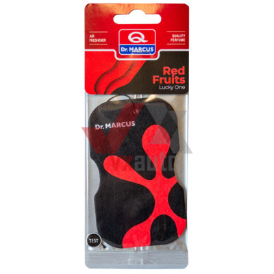 Ароматизатор Dr. Marcus Lucky One Red Fruits (Красные Фрукты) листок