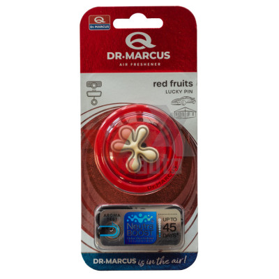 Ароматизатор Dr. Marcus Lucky Pin Red Fruits (Червоні Фрукти) підвісний; на дефлектор