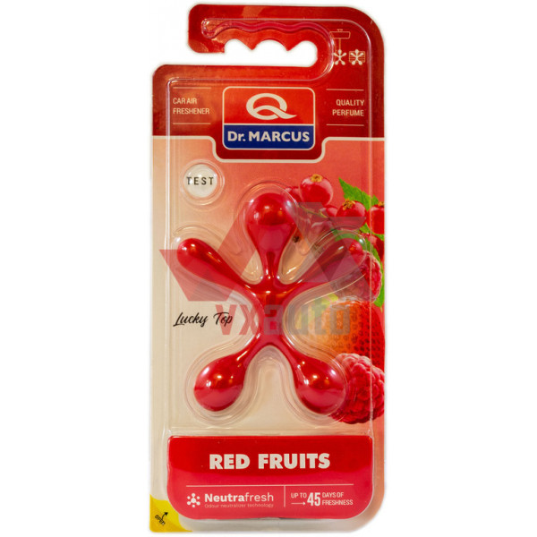 Ароматизатор Dr. Marcus Lucky Top  Red Fruits (Червоні Фрукти) підвісний; на дефлектор