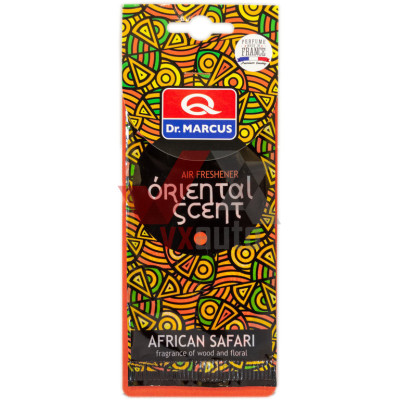 Ароматизатор Dr. Marcus Oriental Scent  African Safari (Африканское Сафари) листок