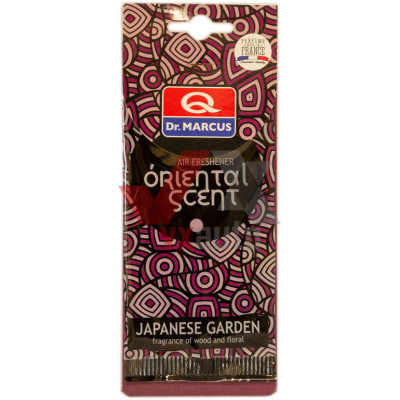 Ароматизатор Dr. Marcus Oriental Scent  Japanese Garden (Японский Сад) листок
