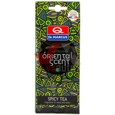 Ароматизатор Dr. Marcus Oriental Scent  Spicy Tea (Пряный Чай) листок