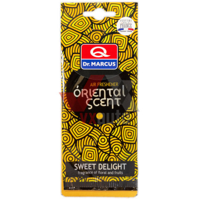 Ароматизатор Dr. Marcus Oriental Scent  Sweet Delight (Сладкое Увлечение) листок