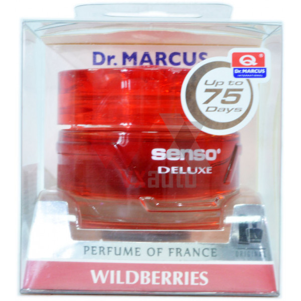 Ароматизатор Dr. Marcus Senso Delux  Wild Berries (Лесные Ягоды) 50 мл гель на приборную панель