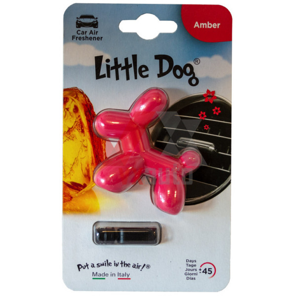 Ароматизатор Little Dog Amber (Бурштин) 12 г на дефлектор