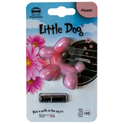Ароматизатор Little Dog Flower (Цветок) 12 г на дефлектор