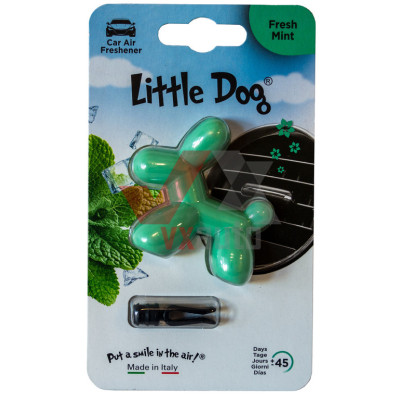 Ароматизатор Little Dog Fresh Mint (Свежая мята) 12 г на дефлектор