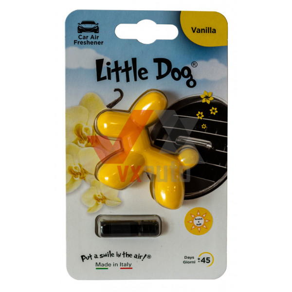 Ароматизатор Little Dog Vanilla (Ваніль) 12 г на дефлектор