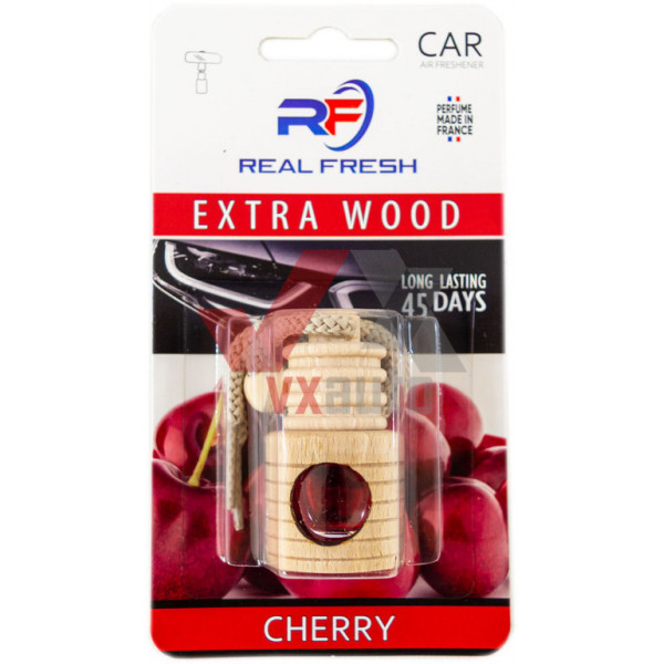 Ароматизатор Real Fresh Extra wood Cherry (Вишня) 5 мл флакон на зеркало