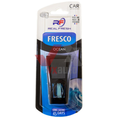 Ароматизатор Real Fresh Fresco Ocean (Океан) 8 мл динамик с флаконом на дефлектор