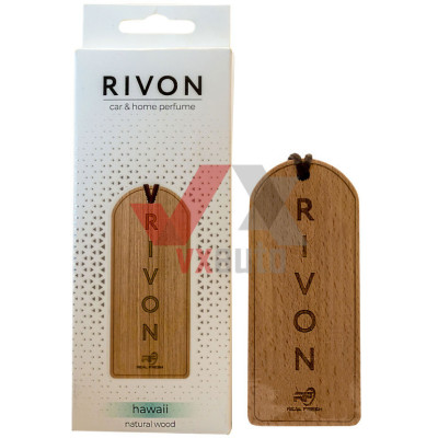 Ароматизатор Real Fresh Rivon Natural Wood Hawaii (Гаваи) подвесной