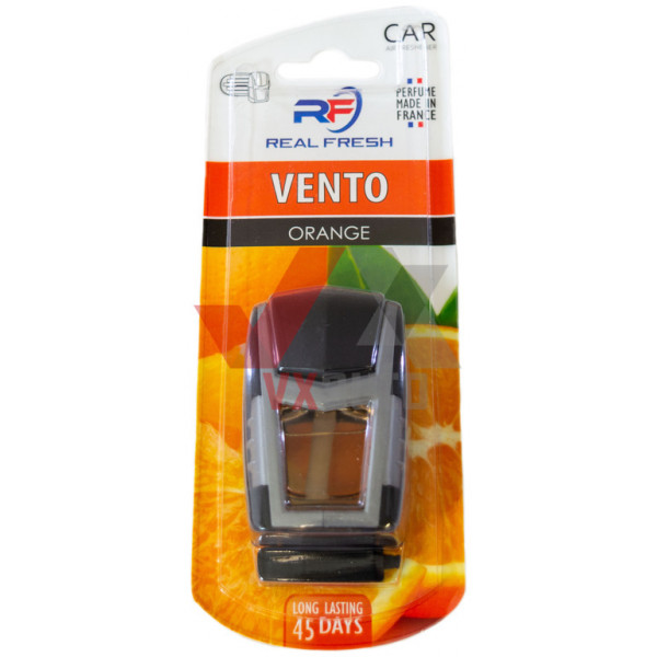 Ароматизатор Real Fresh Vento Orange/ angerine (Апельсин/Мандарин) 8 мл динамик с флаконом на дефлектор