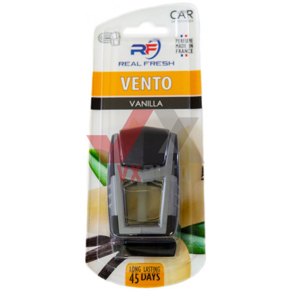 Ароматизатор Real Fresh Vento Vanilla (Ваниль) 8 мл динамик с флаконом на дефлектор