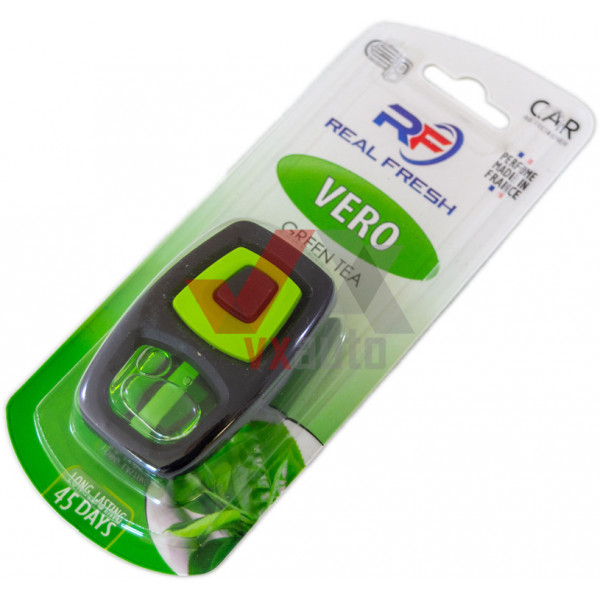 Ароматизатор Real Fresh Vero Green Tea (Зелений Чай) 8 мл динамік з флаконом на дефлектор