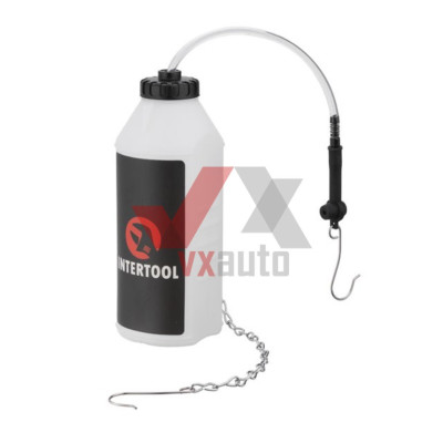 Бачок для замены тормозной жидкости 1л Intertool