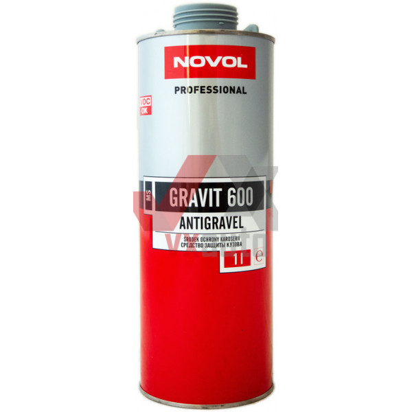Бараник (протектор) 1 л сірий NOVOL Gravit 600  