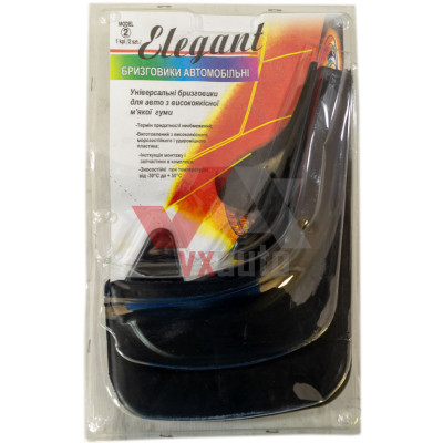 Брызговики универсальные №2 задние Elegant, к-т (2 шт.)